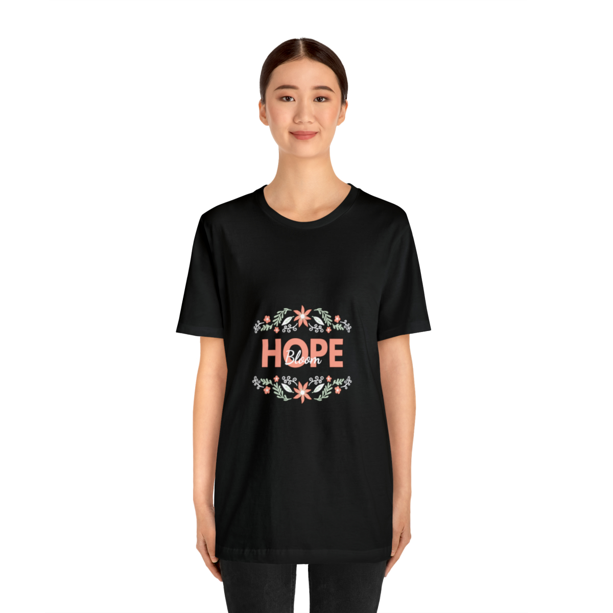 Bloom Hope Unisex Jersey Short Sleeve Tee - Image 28