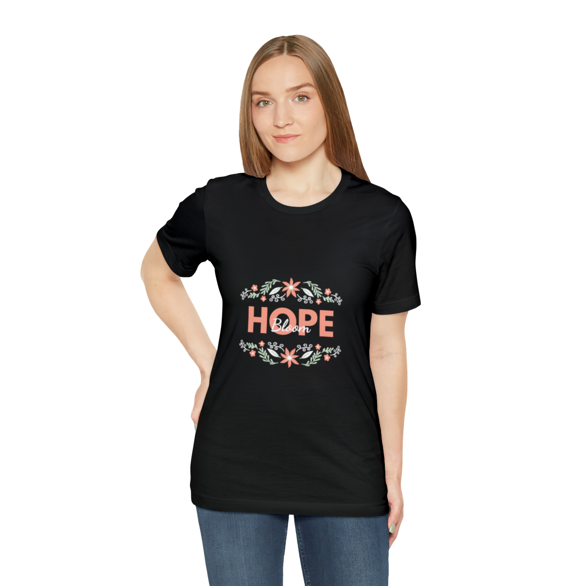 Bloom Hope Unisex Jersey Short Sleeve Tee - Image 30