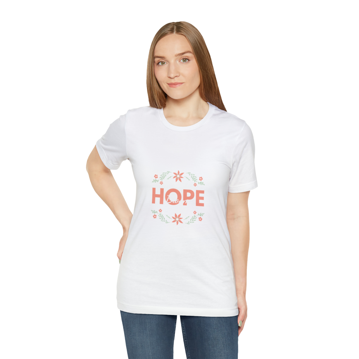 Bloom Hope Unisex Jersey Short Sleeve Tee - Image 18